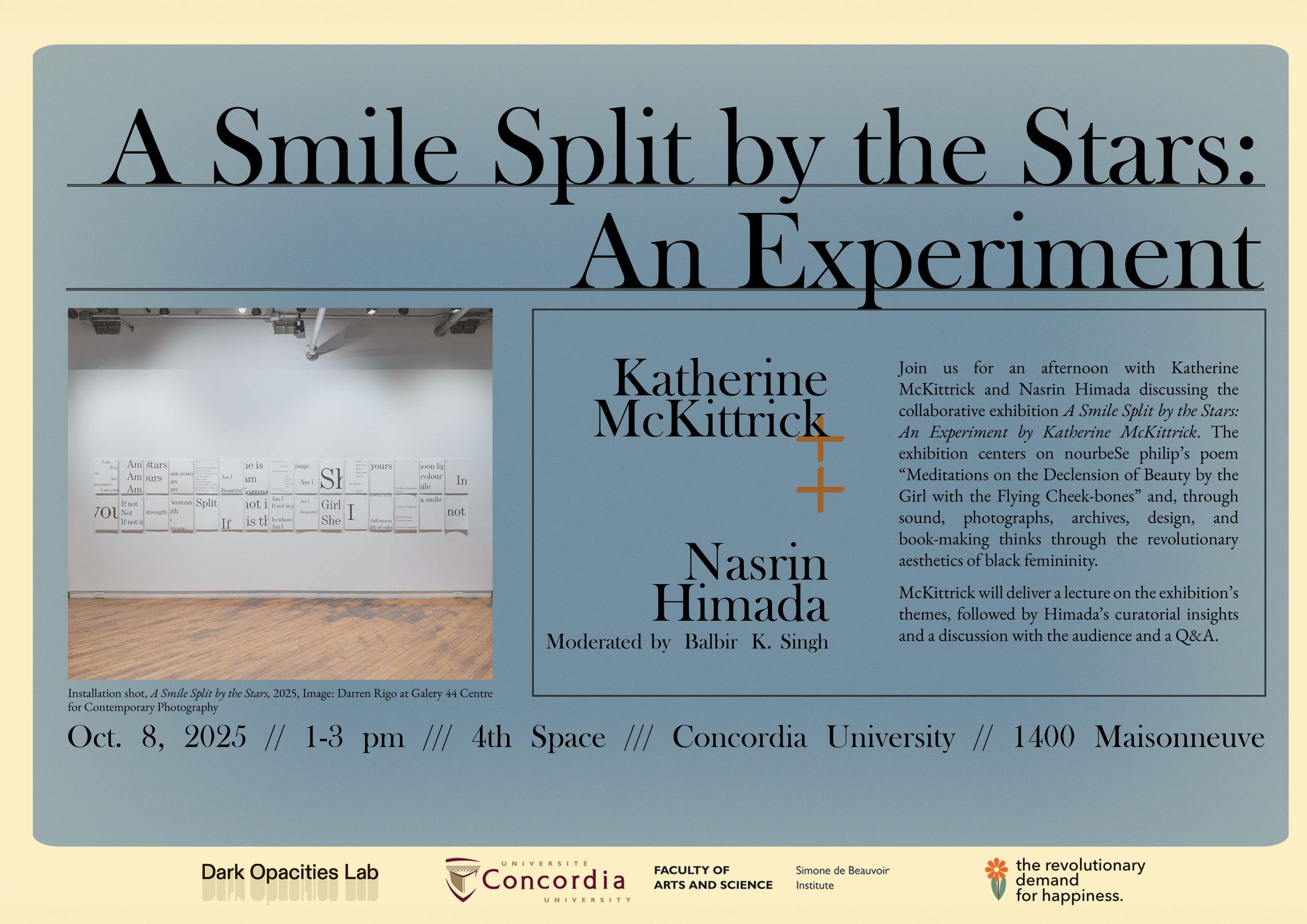 A Smile Split by the Stars: An Experiment