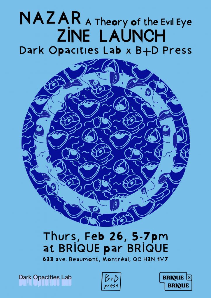 Nazar: Volumes 1 + 2 Zine Launch | Dark Opacities Lab