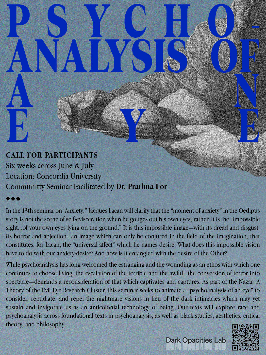 Psychoanalysis of an Eye