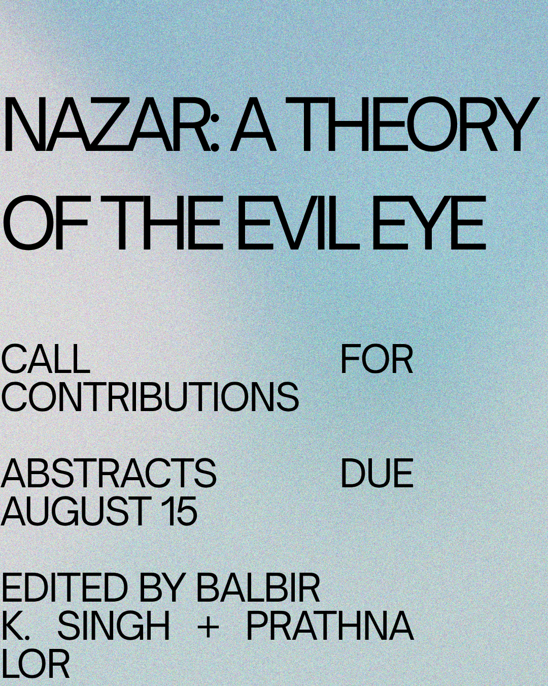 Nazar A Theory of the Evil Eye